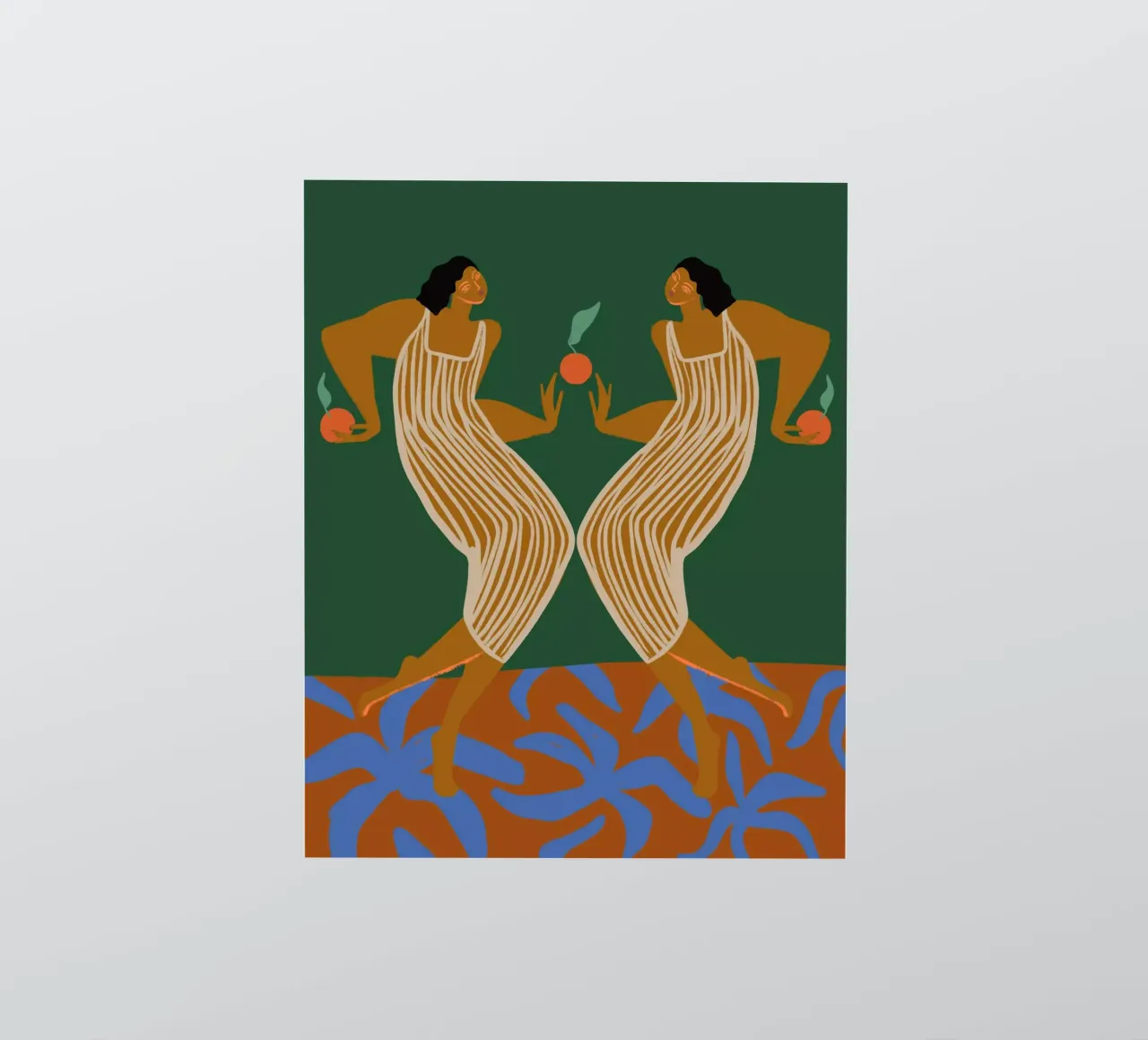 Reflection sticker by Arty Guava