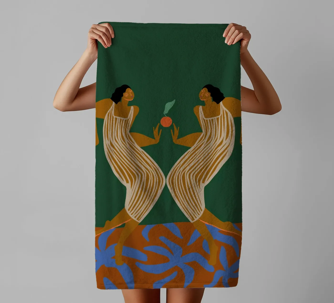 Reflection badhanddoek van Arty Guava