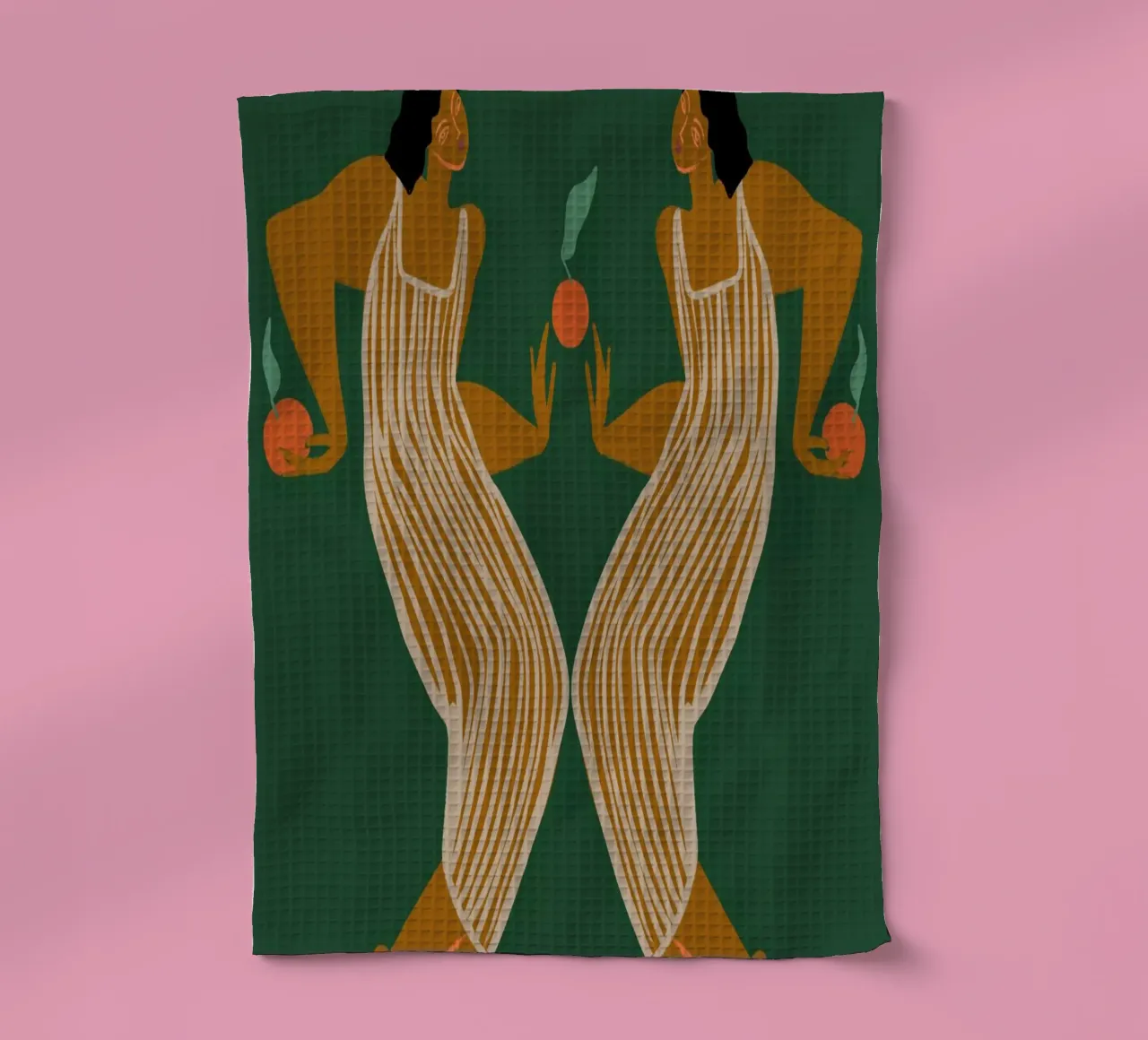 Reflection tea towel by Arty Guava