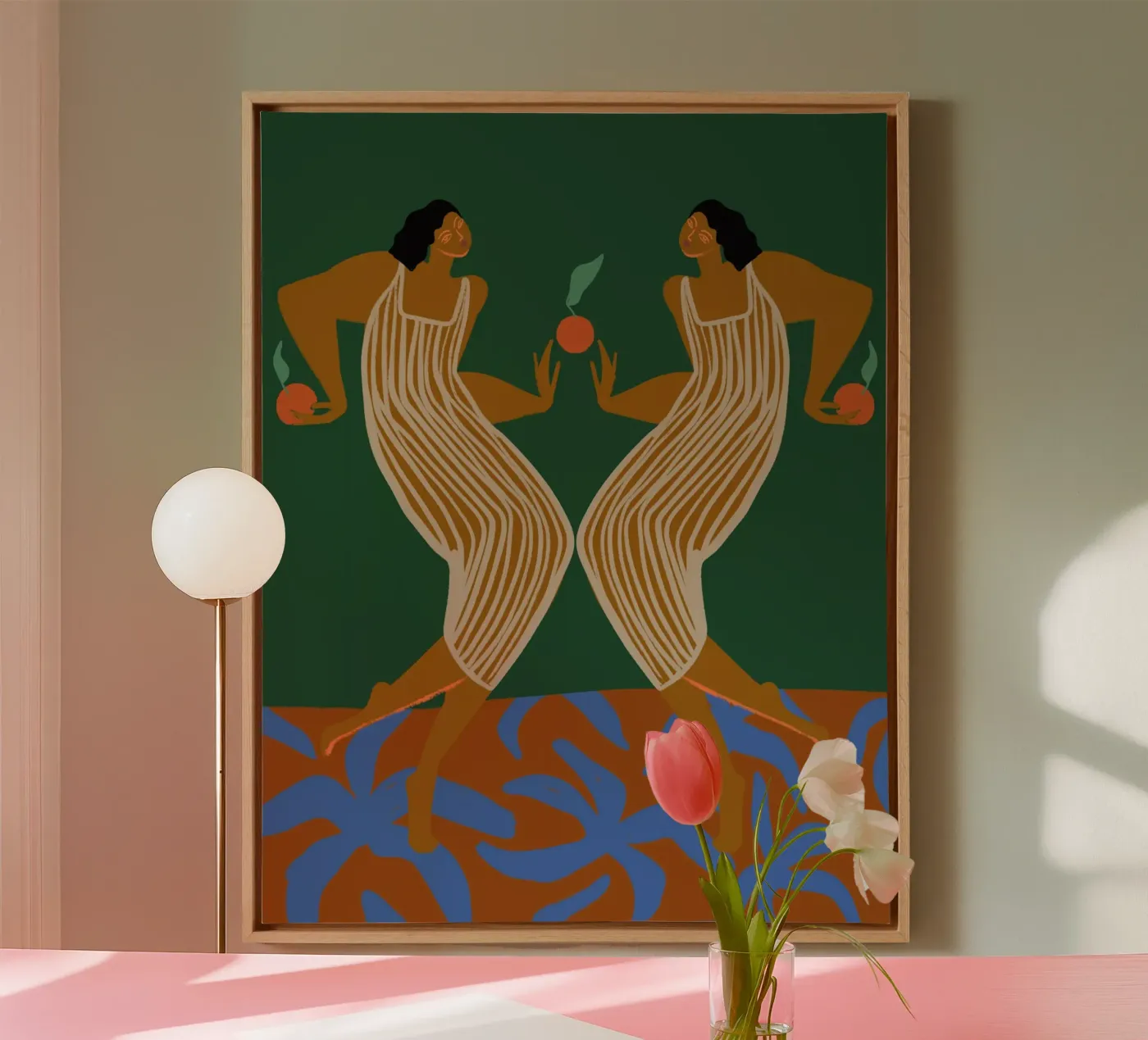 Reflection canvas by Arty Guava