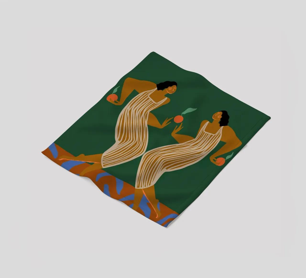 Reflection fleece blanket by Arty Guava