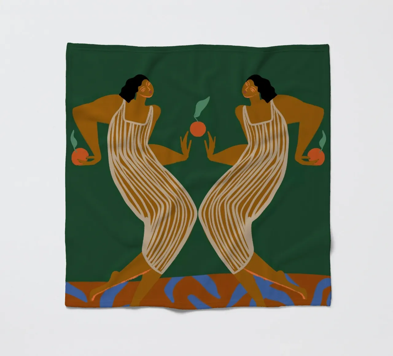 Reflection fleece blanket by Arty Guava