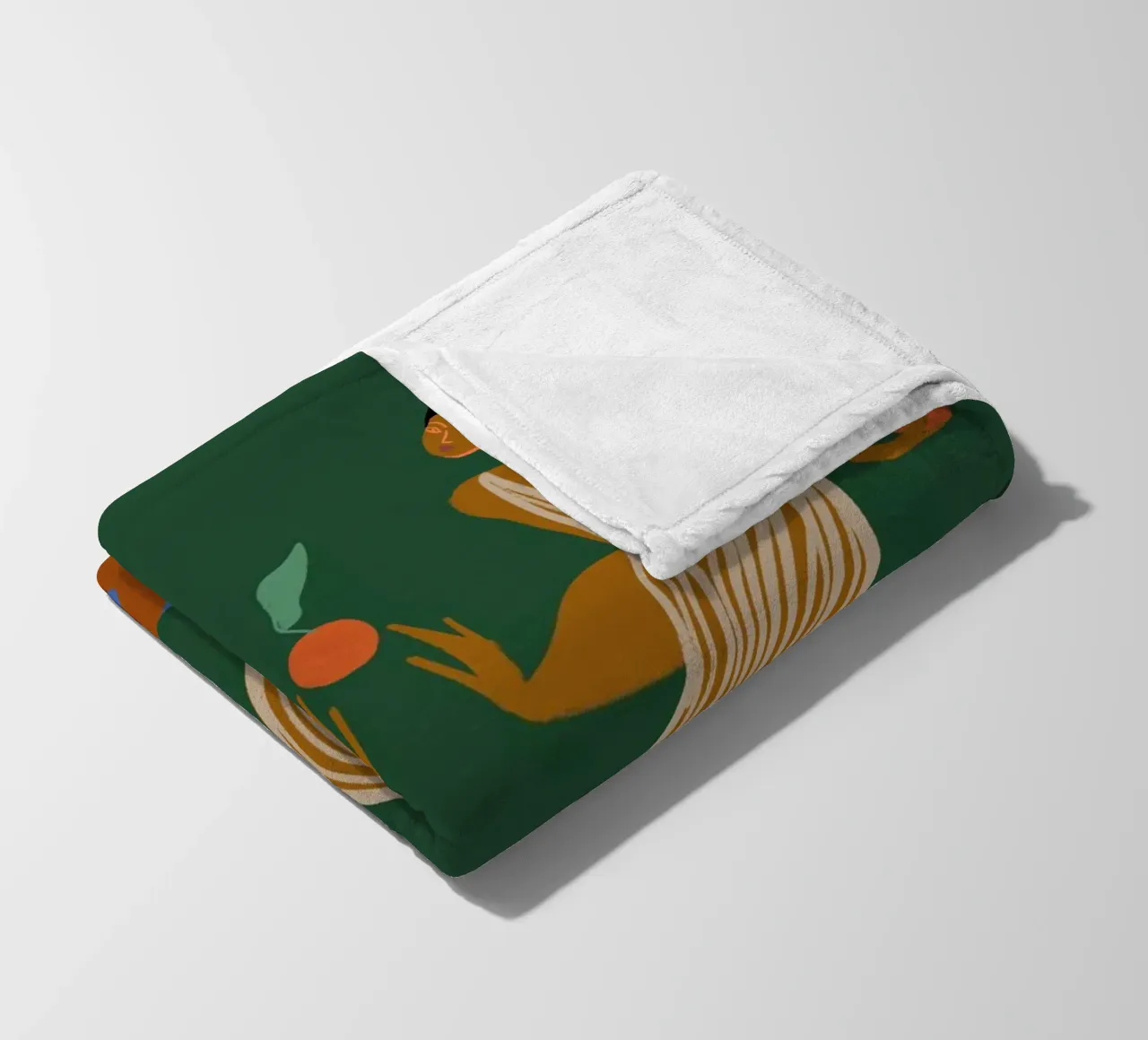 Reflection fleece blanket by Arty Guava