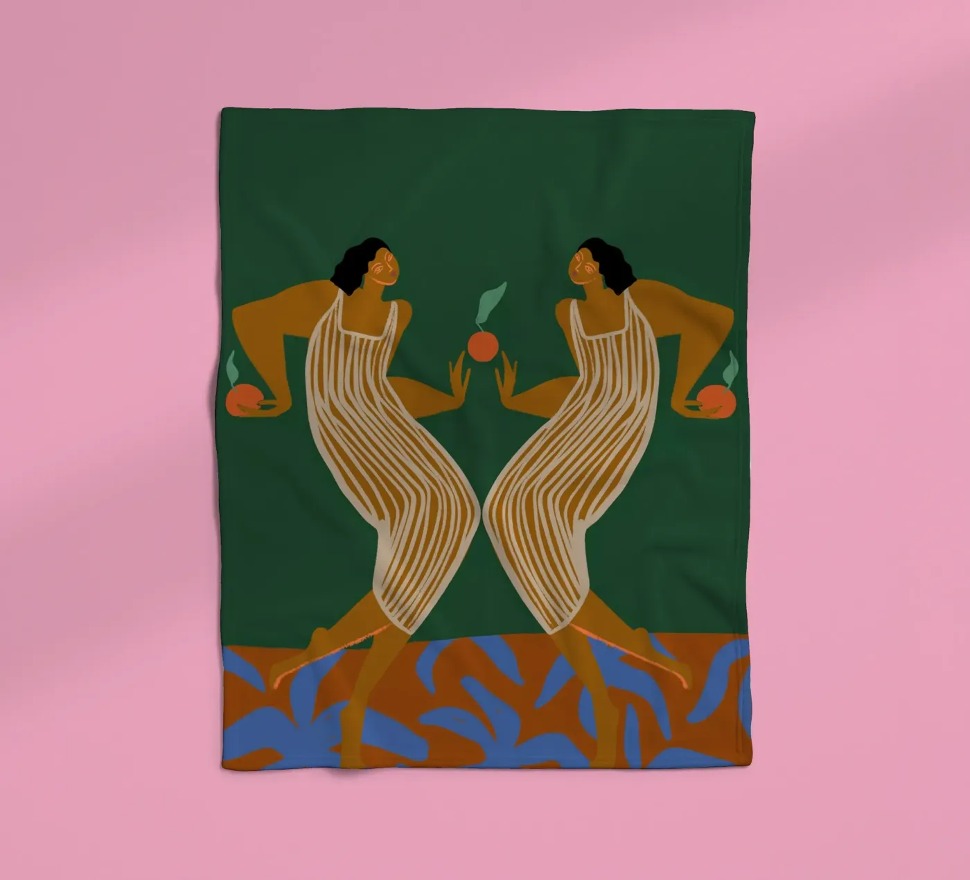 Reflection coperta in pile da Arty Guava