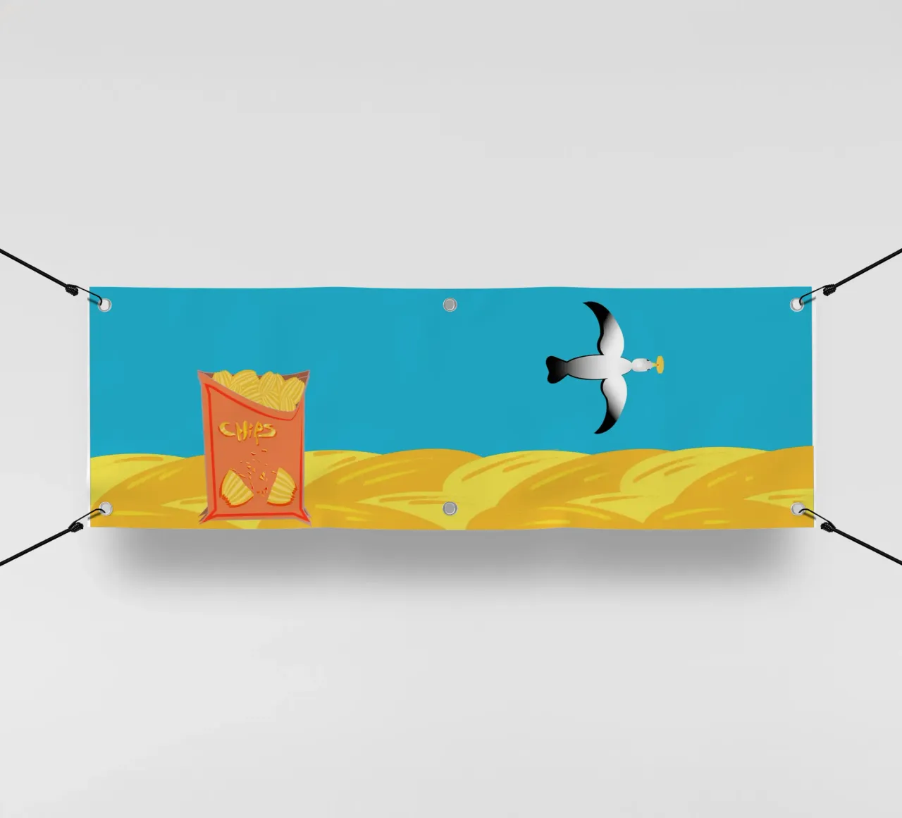 Spiaggia gourmet telo in pvc da Design Plaisirs