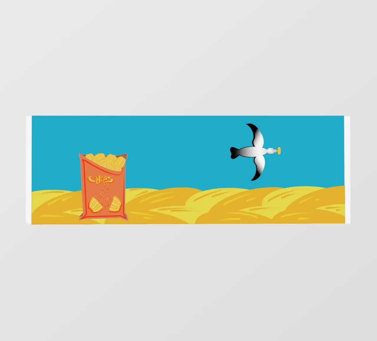 Spiaggia gourmet telo in pvc da Design Plaisirs