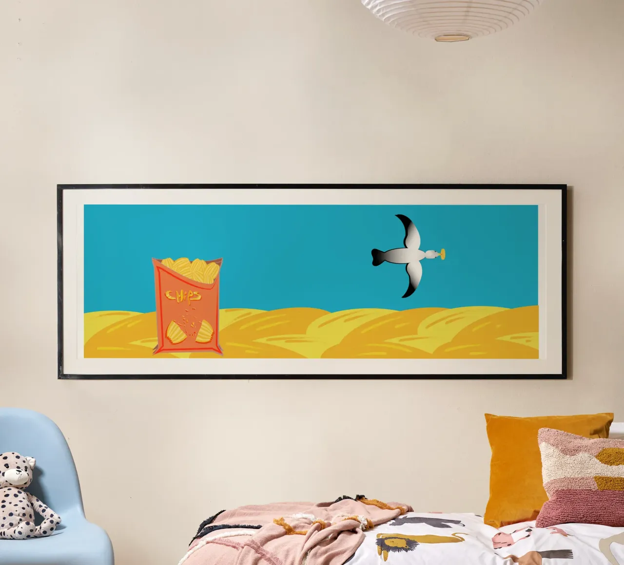 Spiaggia gourmet poster da Design Plaisirs