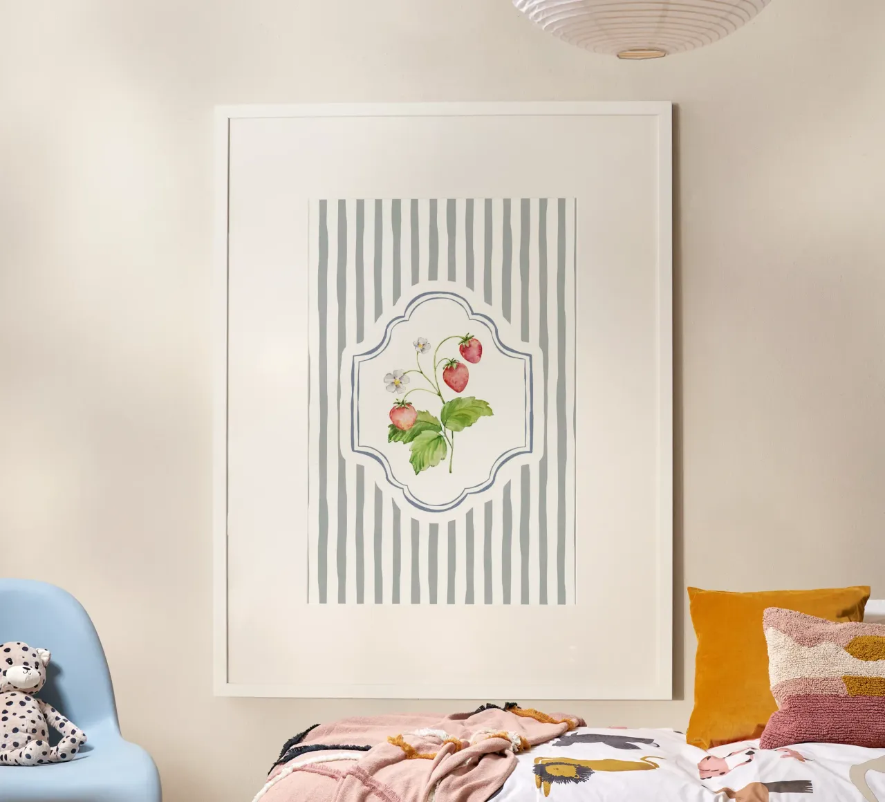 Fragola poster da IamHomeStudio