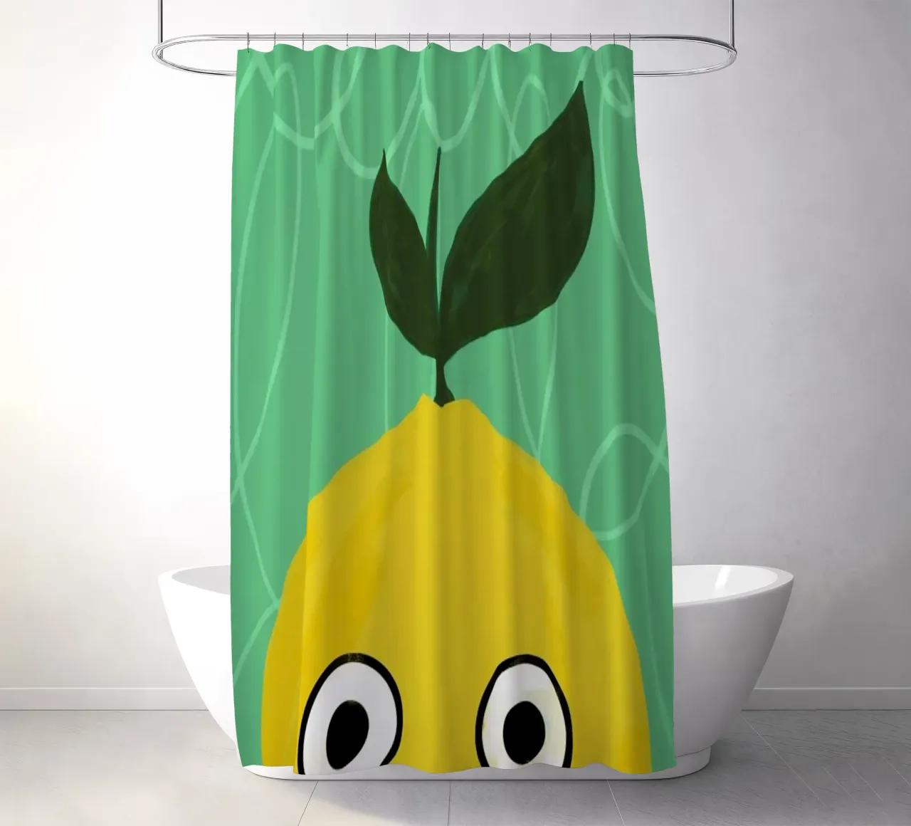 Cool Lime tenda da doccia da Doozal