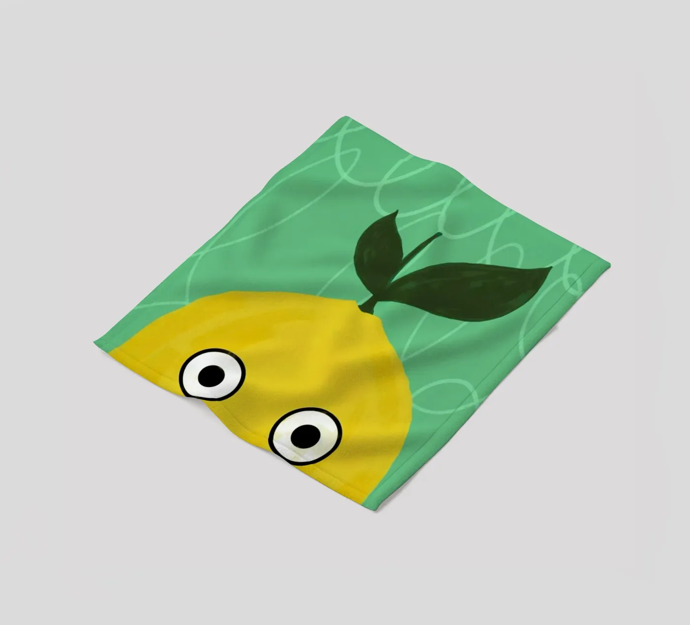 Cool Lime Fleecedecke von Doozal