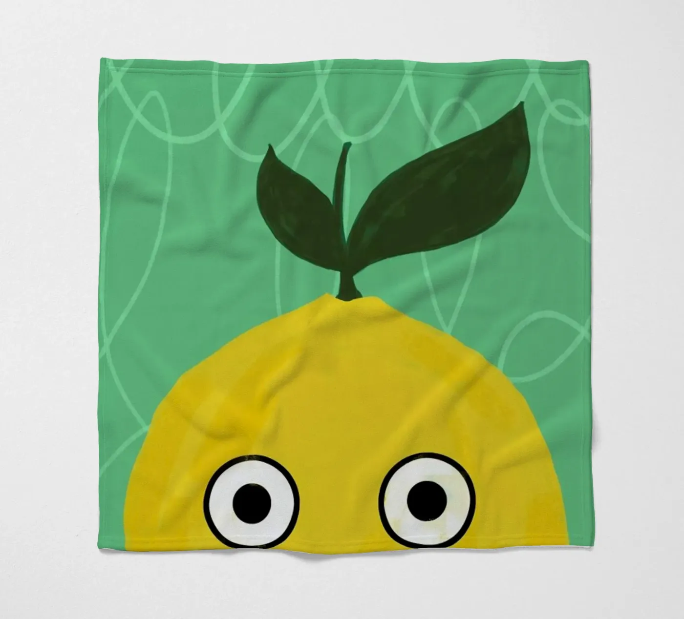 Cool Lime Fleecedecke von Doozal