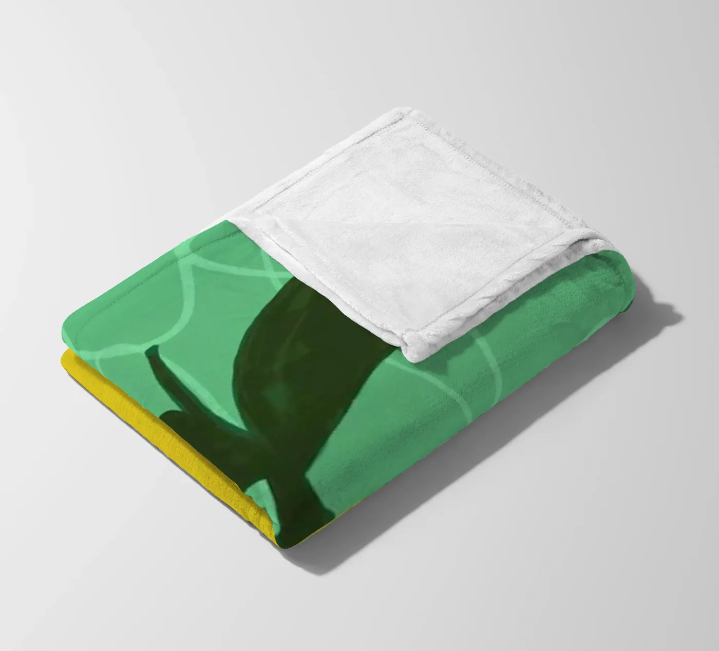 Cool Lime Fleecedecke von Doozal