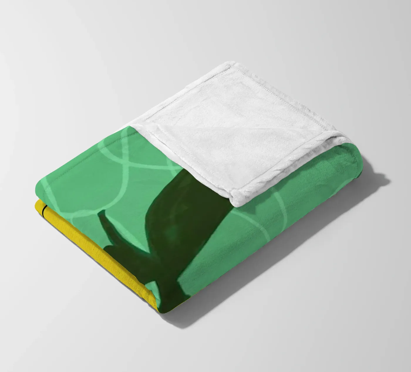 Cool Lime Fleecedecke von Doozal