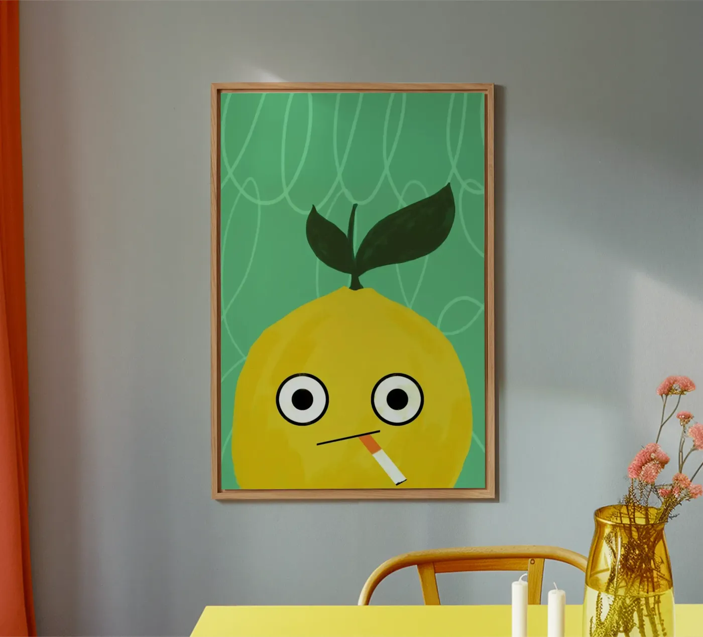 Cool Lime pannello forex da Doozal