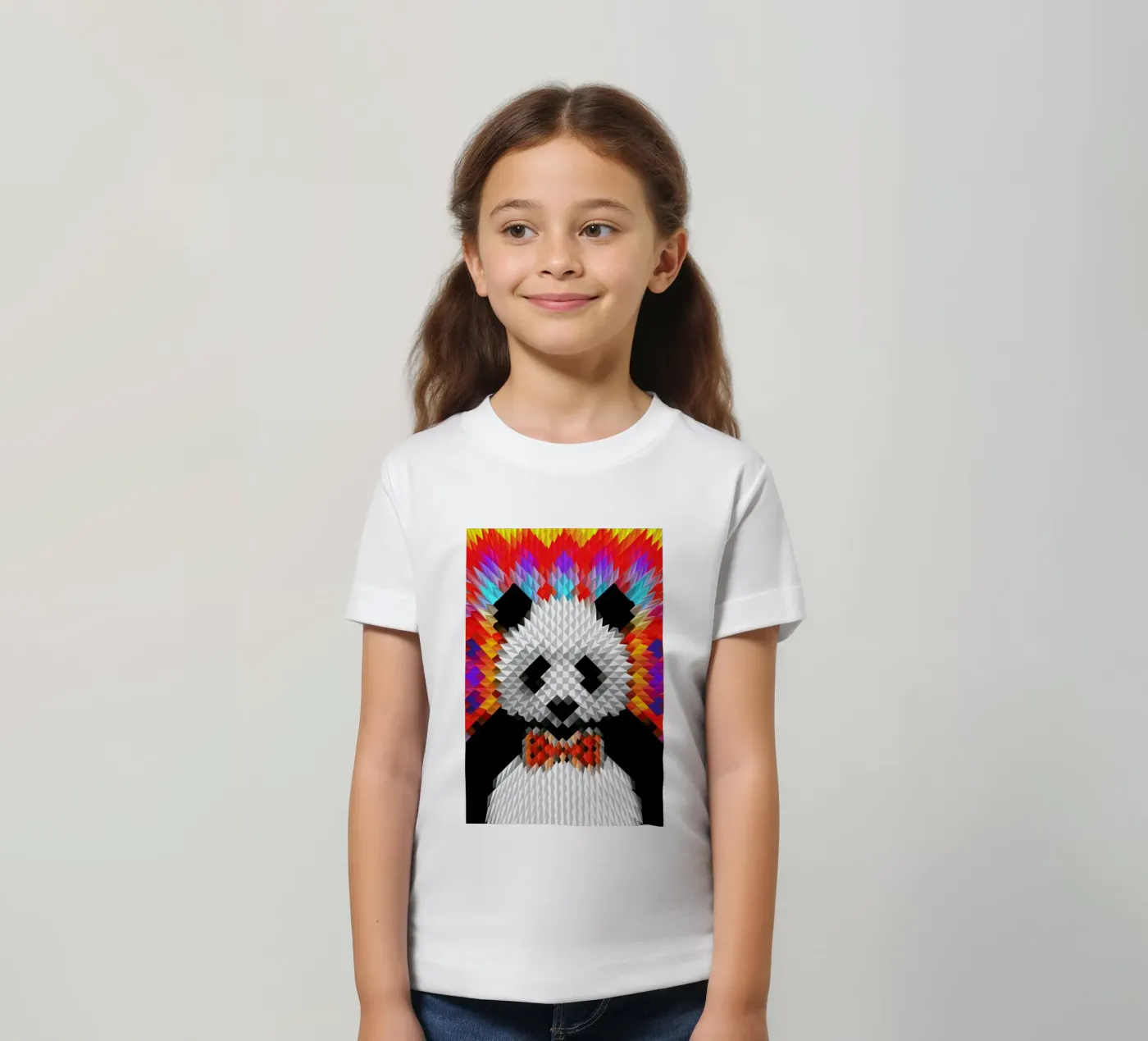 Panda Kinder T-Shirt von Ali Gulec