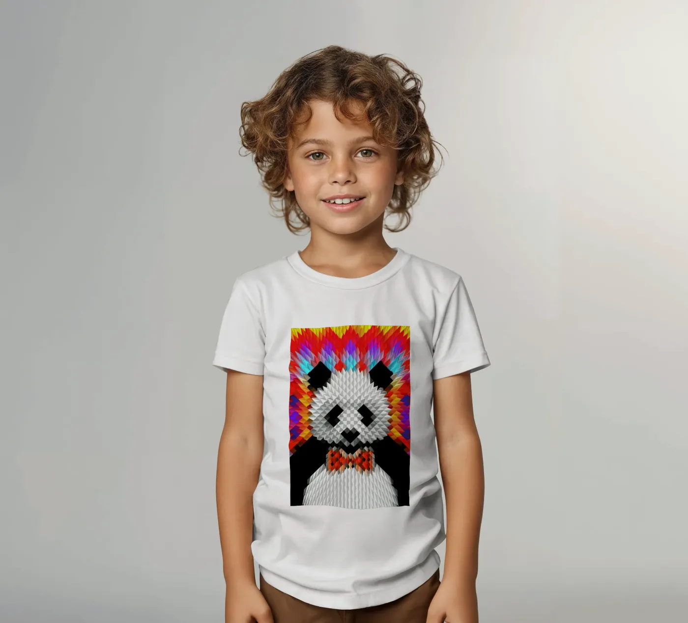 Panda Kinder T-Shirt von Ali Gulec