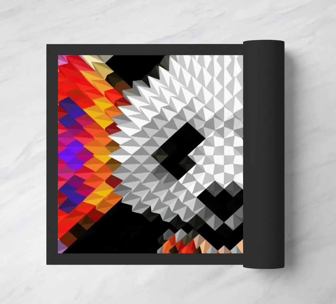 Panda doormat by Ali Gulec