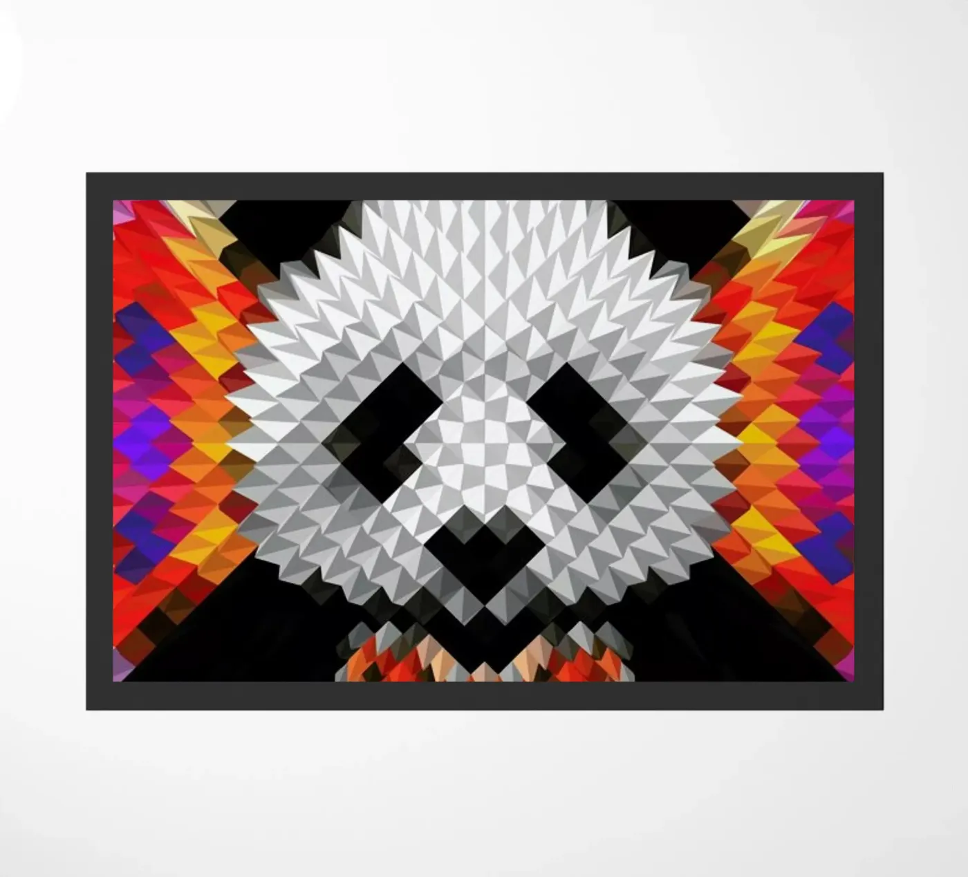 Panda doormat by Ali Gulec