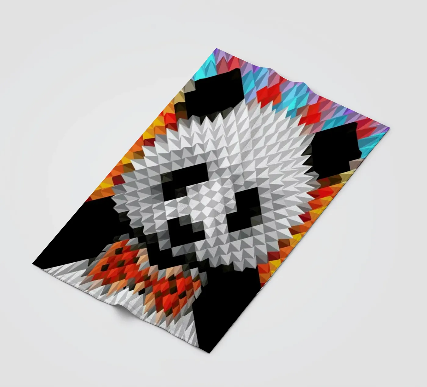 Panda Fleecedecke von Ali Gulec