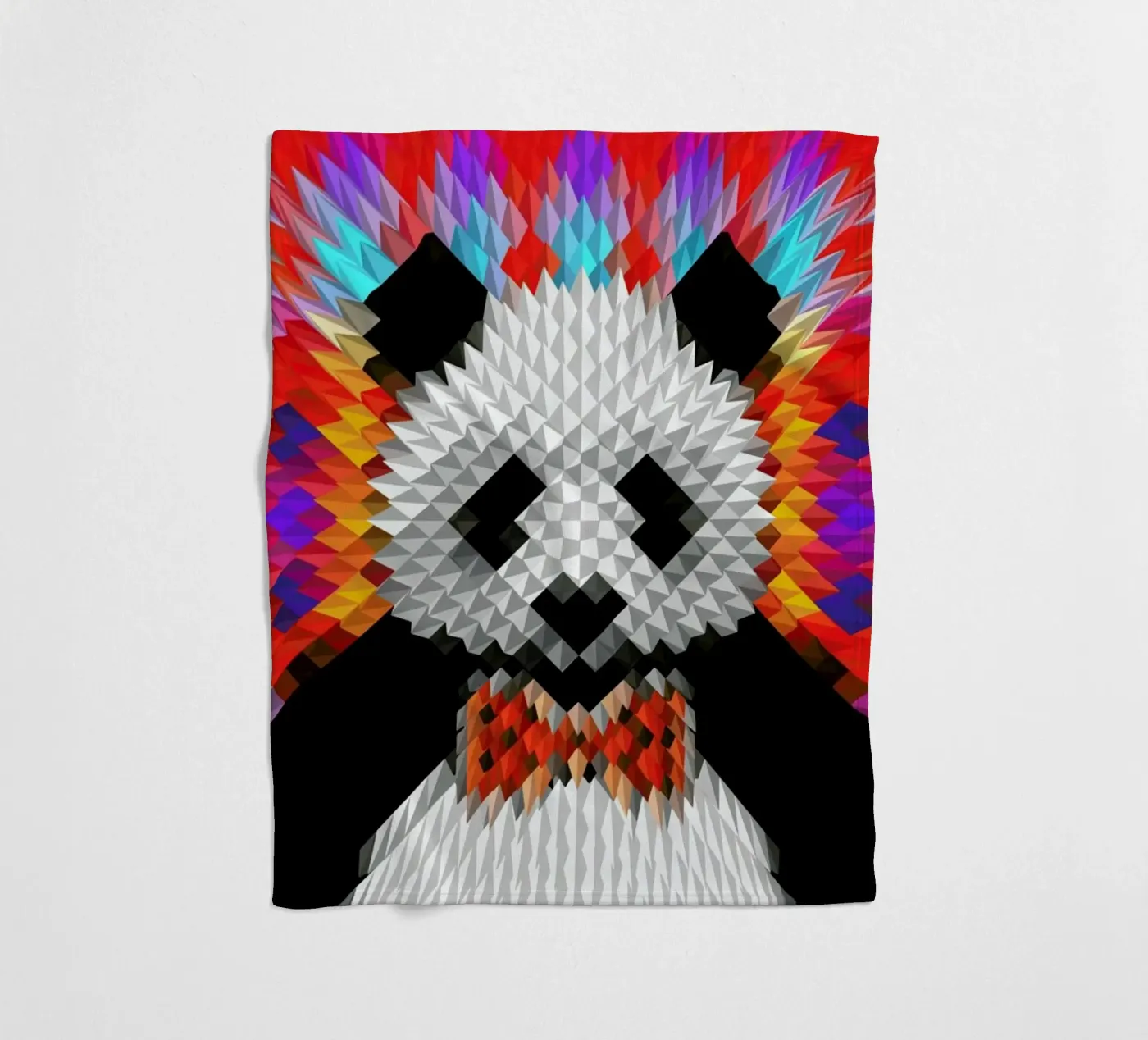 Panda fleecedeken van Ali Gulec