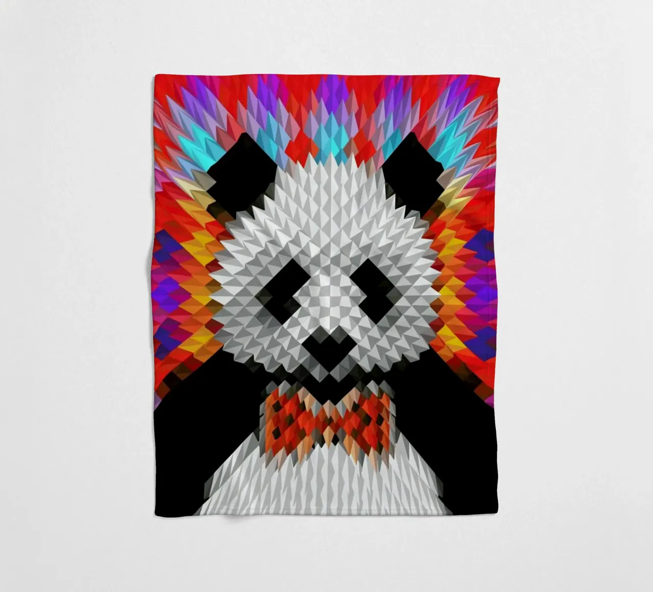 Panda fleecedeken van Ali Gulec