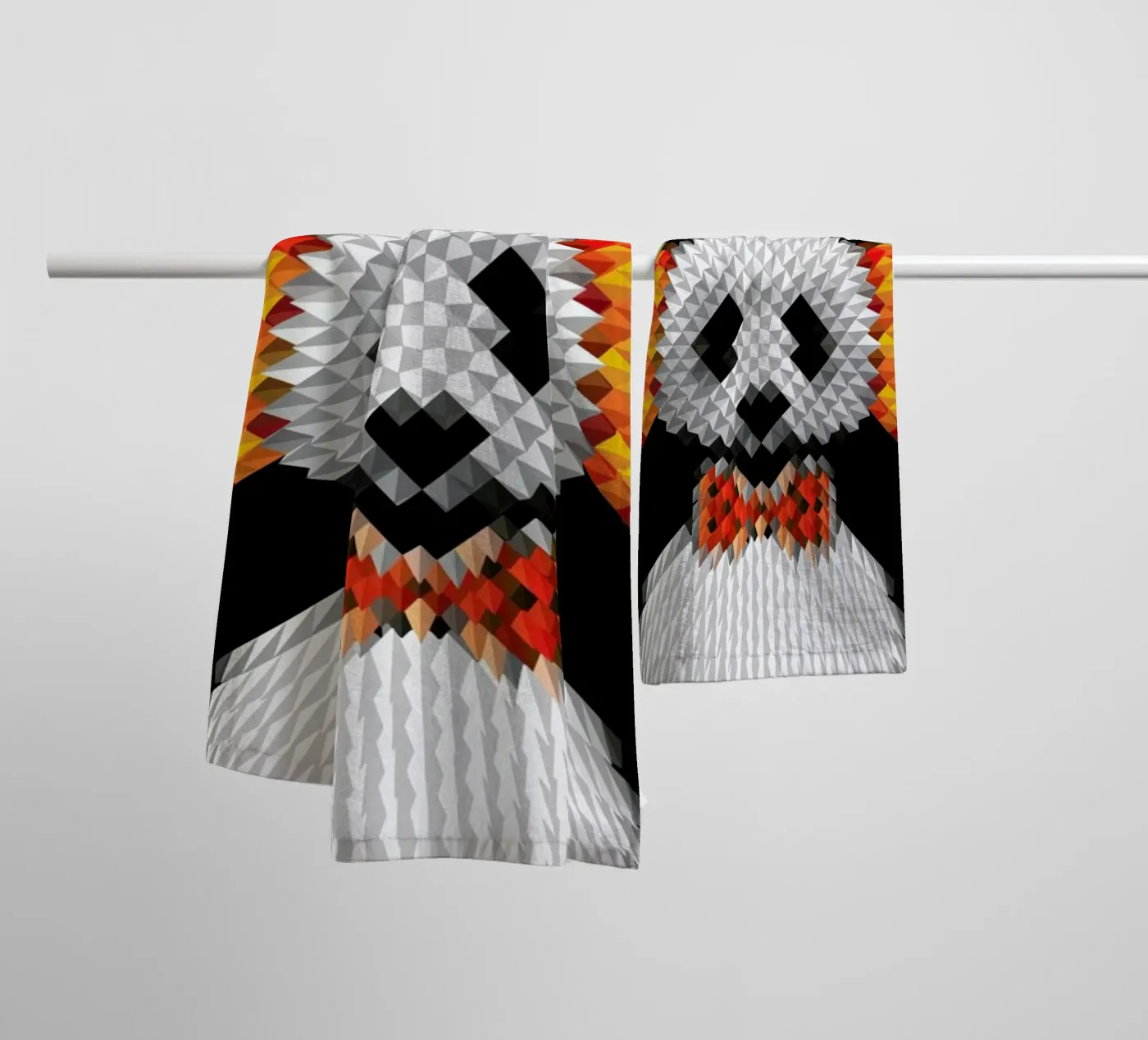 Panda badhanddoek van Ali Gulec