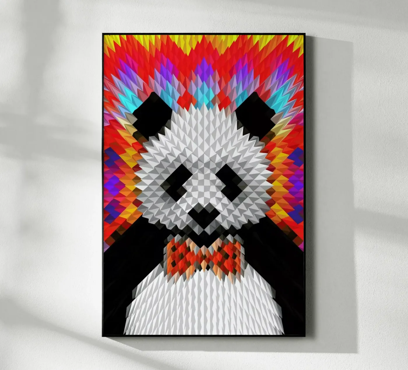 Panda Acryl-Glas von Ali Gulec