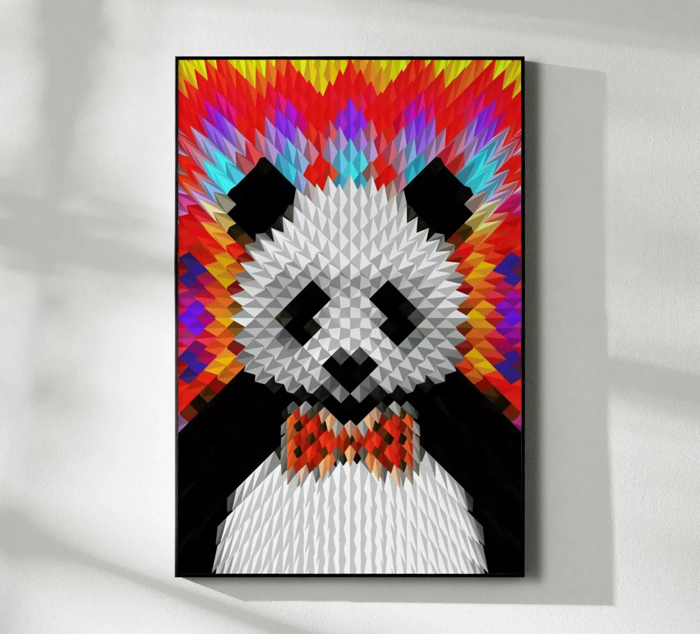 Panda plexiglass da Ali Gulec