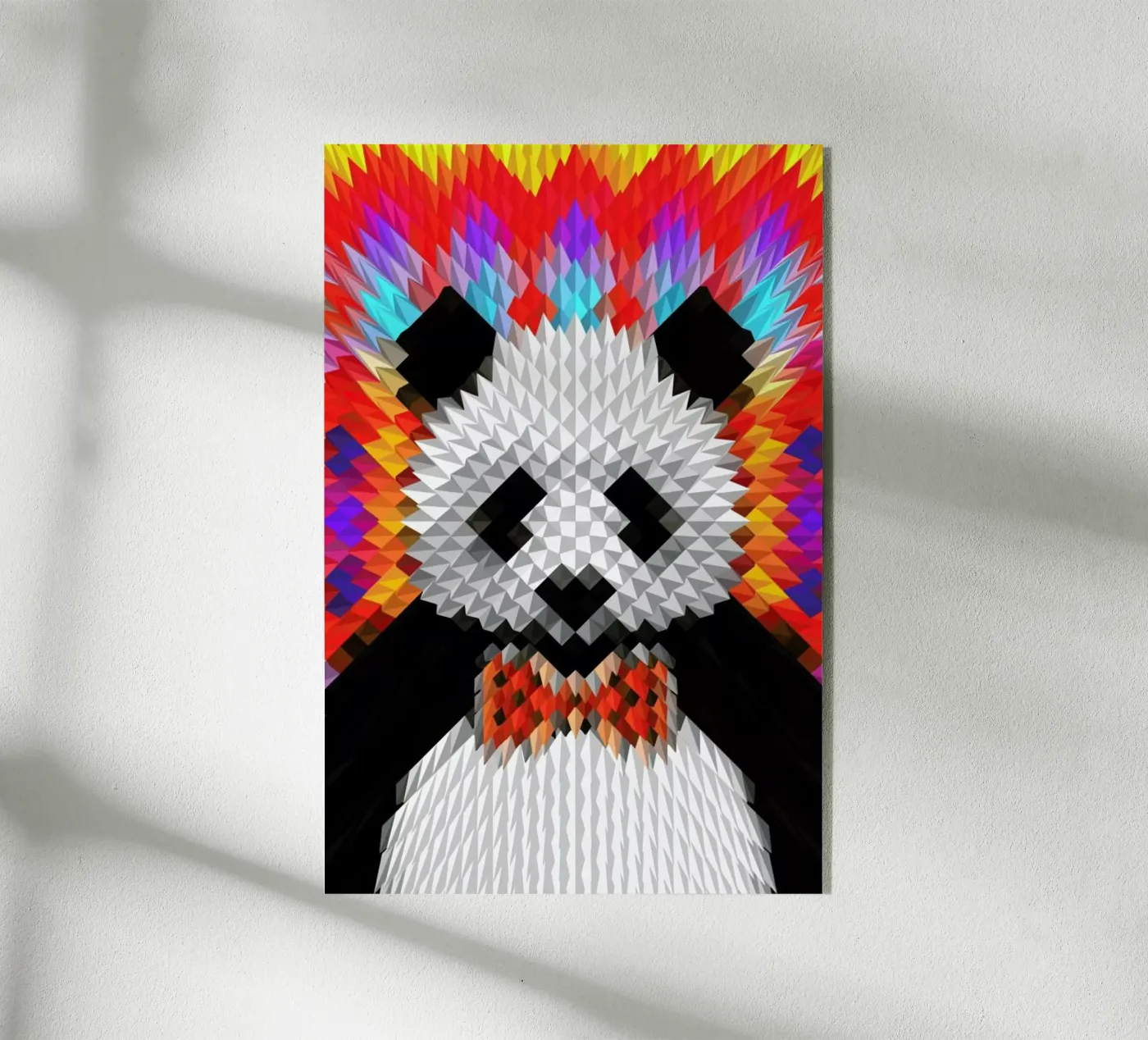 Panda Acryl-Glas von Ali Gulec