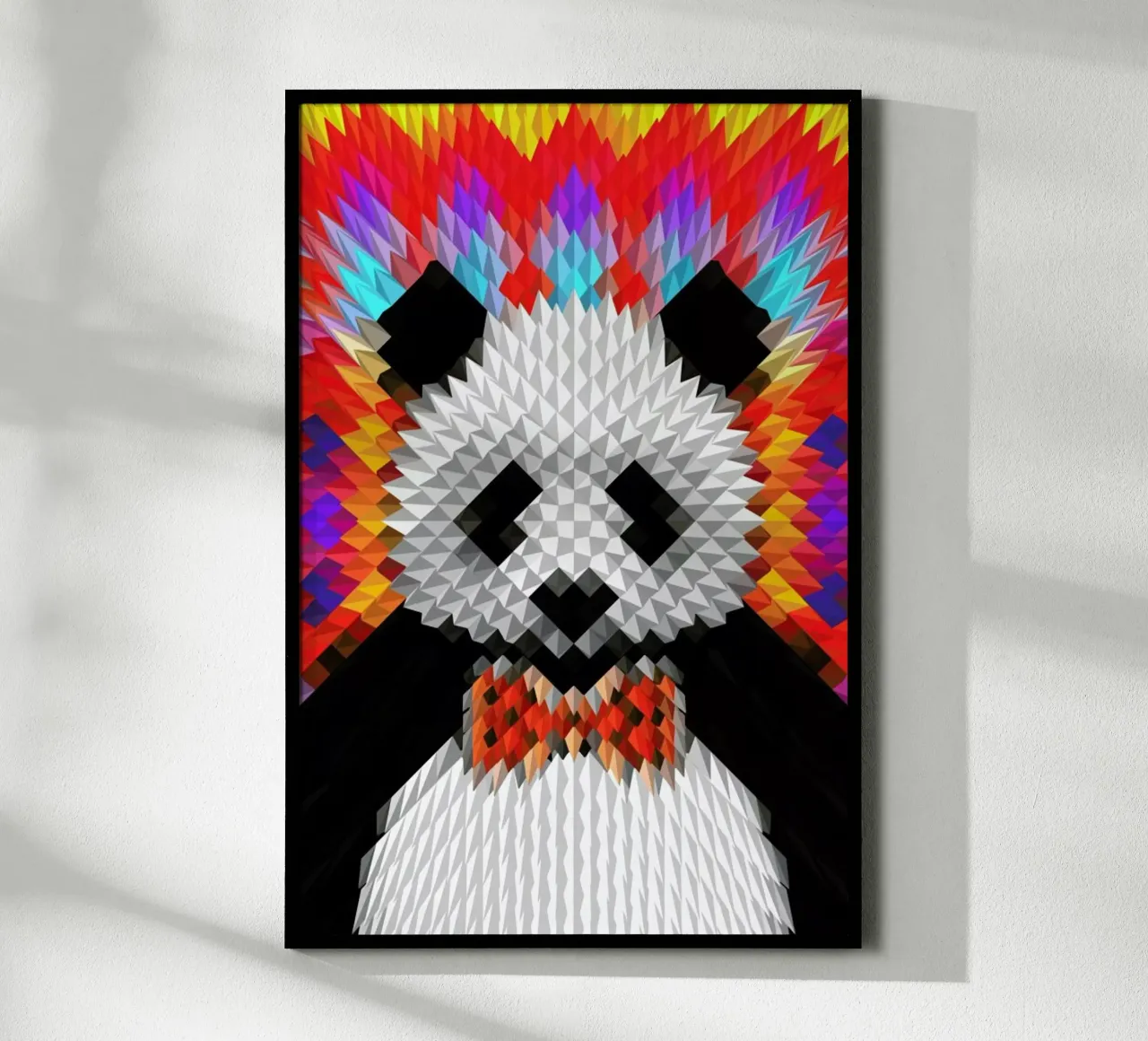 Panda poster by Ali Gulec