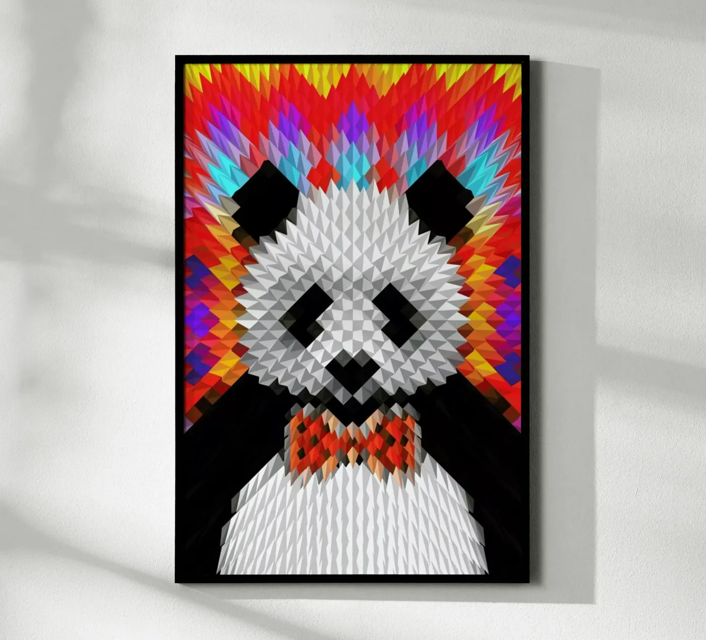 Panda poster by Ali Gulec