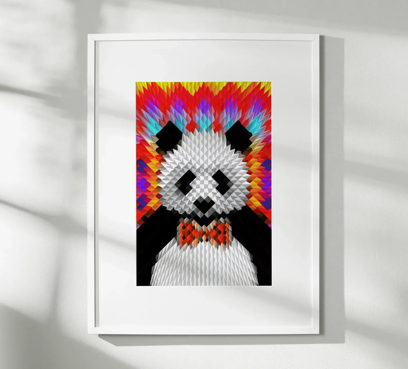 Panda Poster von Ali Gulec