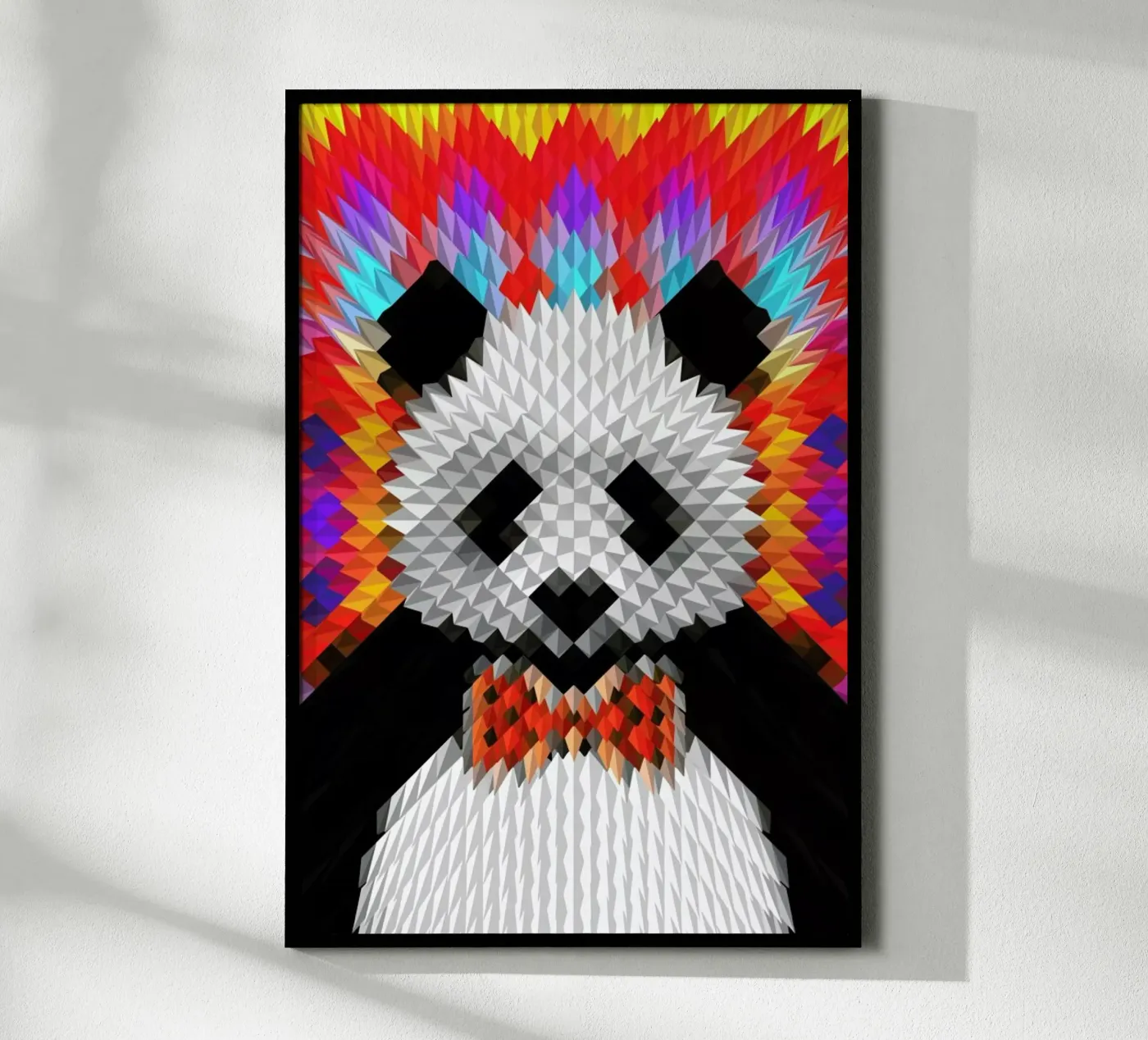 Panda Poster von Ali Gulec