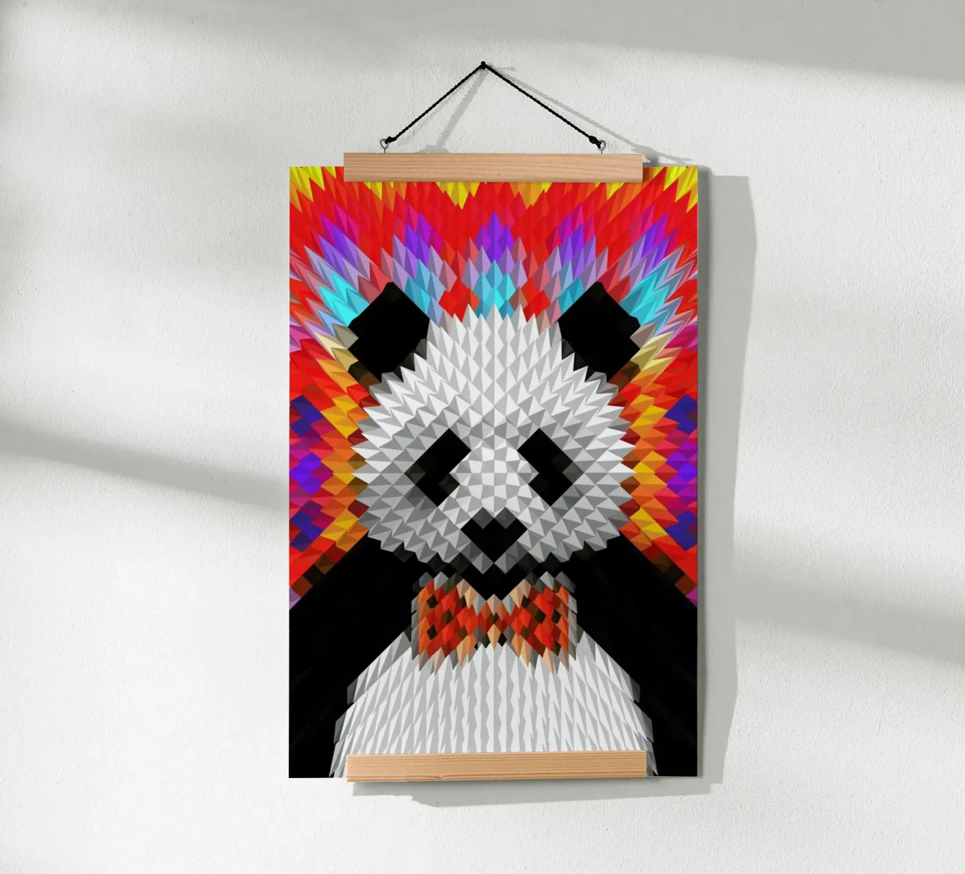 Panda Poster von Ali Gulec