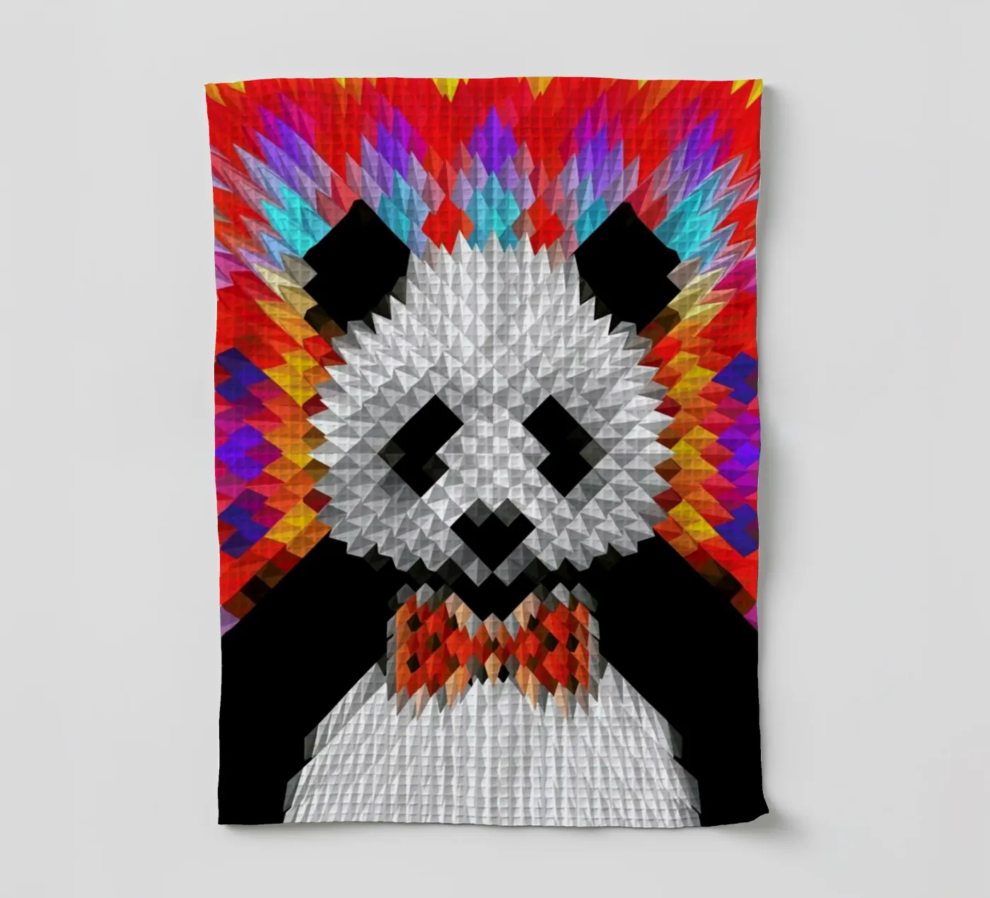 Panda theedoek van Ali Gulec