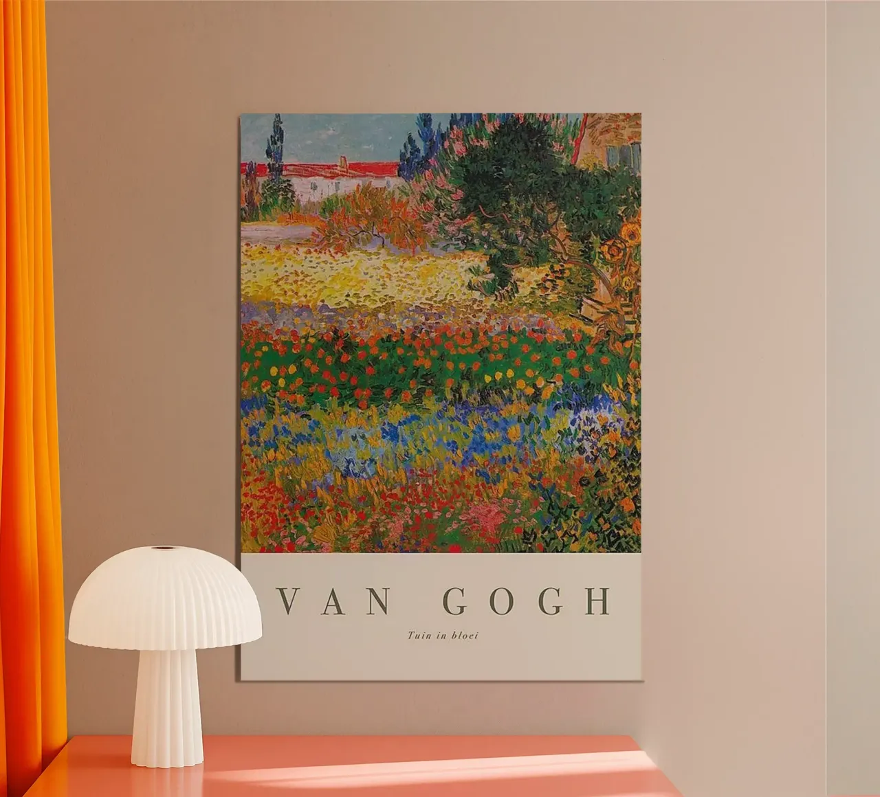 bellissimo giardino fiorito poster da Piper Shop Oke