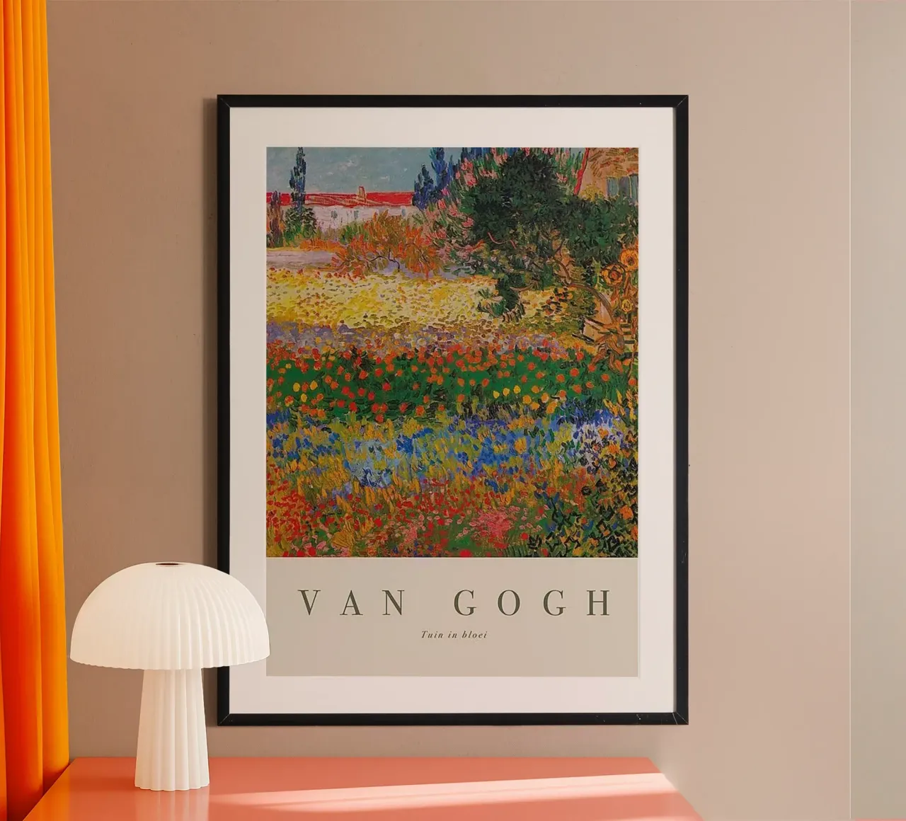 bellissimo giardino fiorito poster da Piper Shop Oke