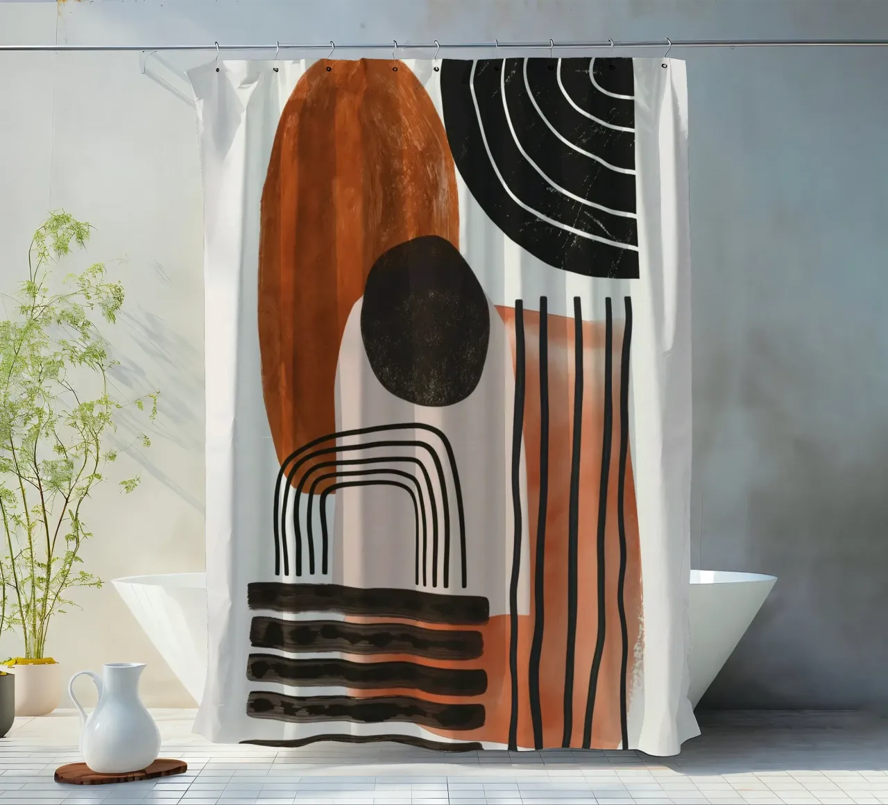 Wall-art by Imagine shower curtain by Imagine