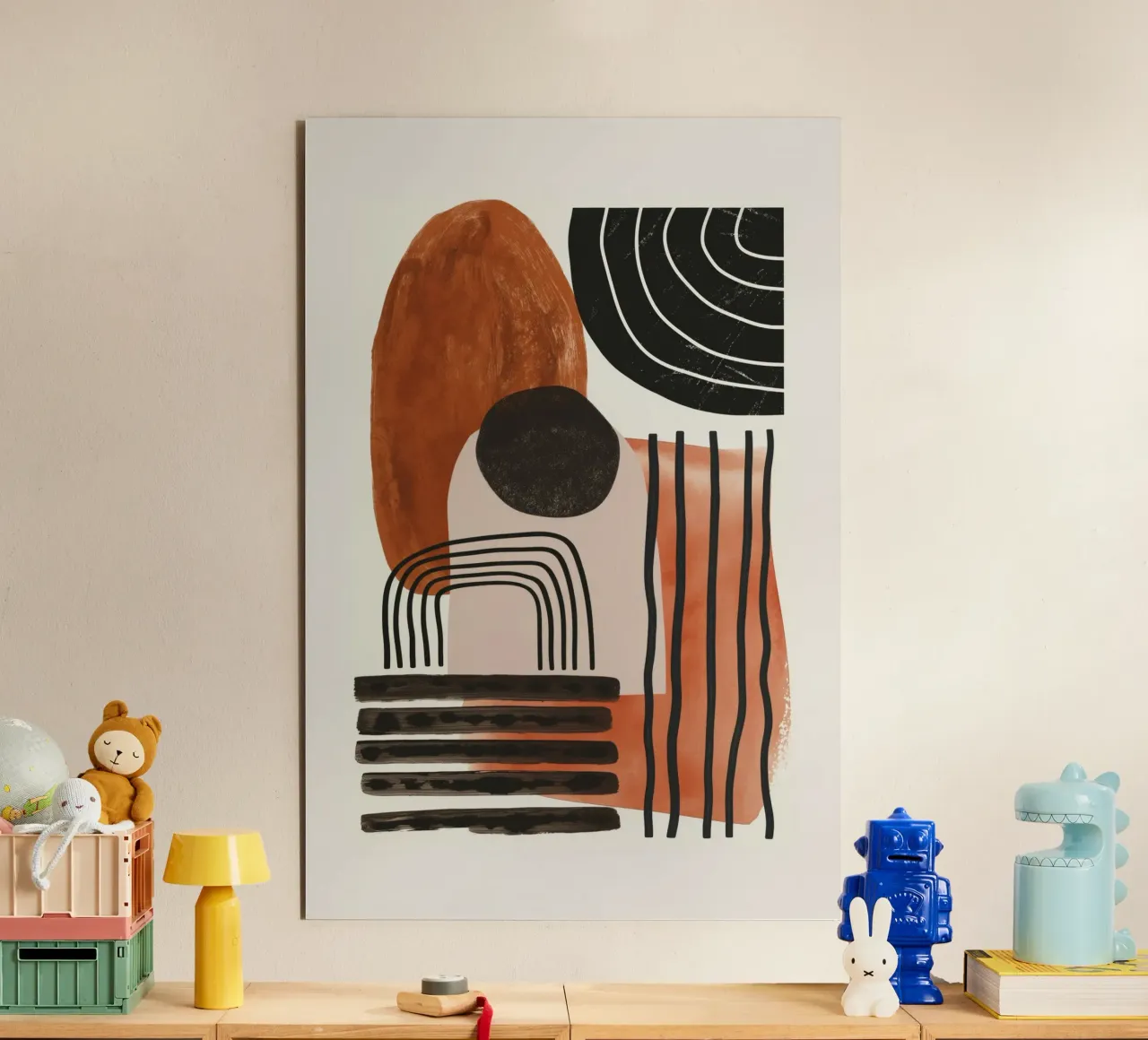 Muurkunst van Imagine forex-plaat van Imagine