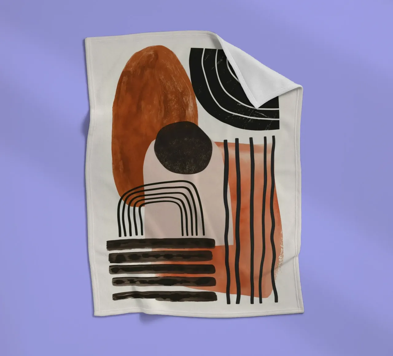 Wall-art by Imagine fleece blanket by Imagine