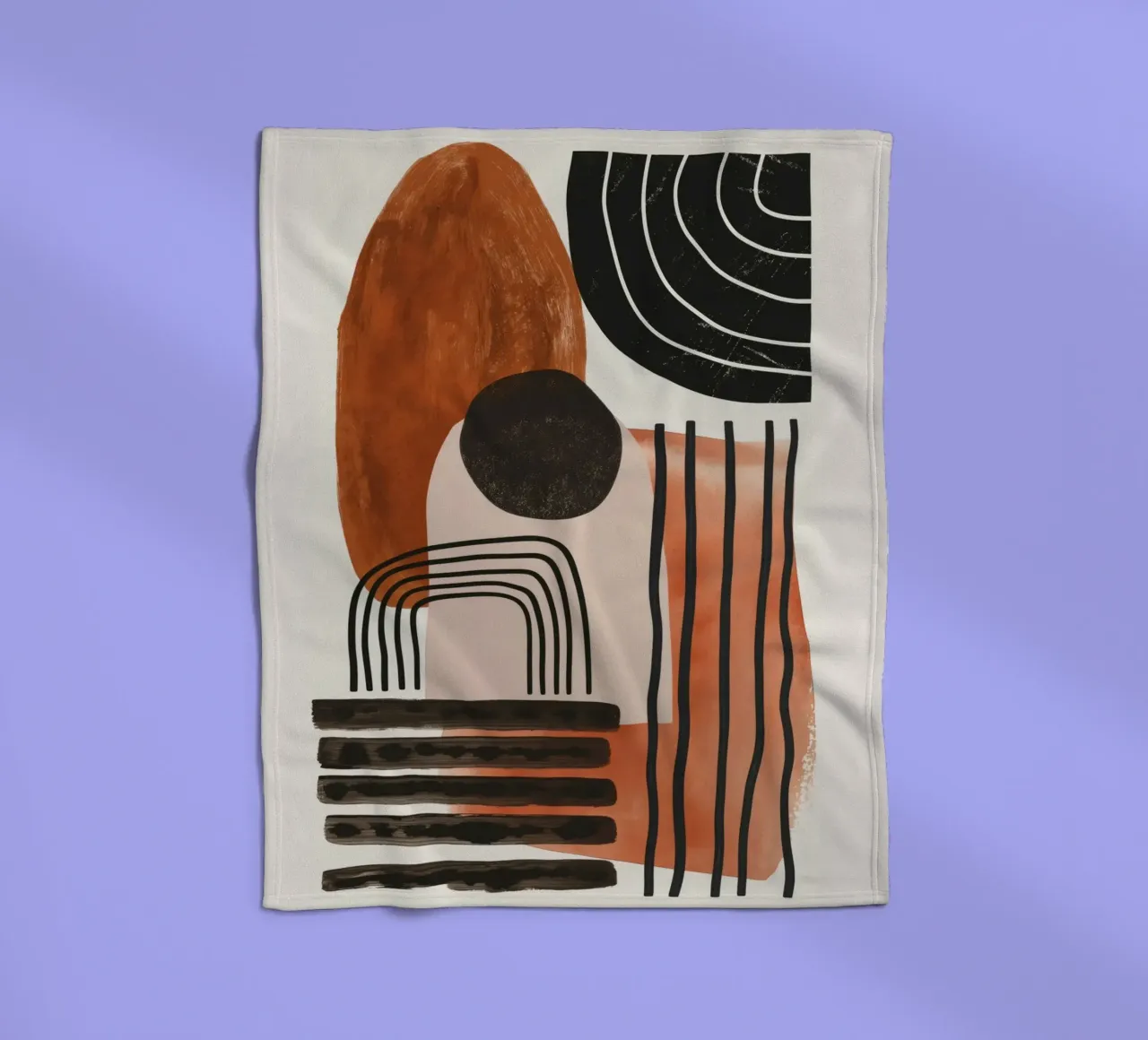 Wall-art by Imagine fleece blanket by Imagine