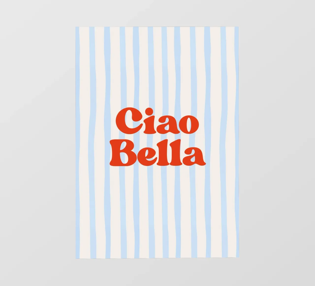 Ciao Bella telo in pvc da IamHomeStudio