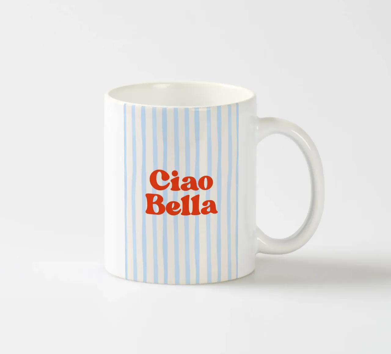 Ciao Bella tazza in ceramica da IamHomeStudio