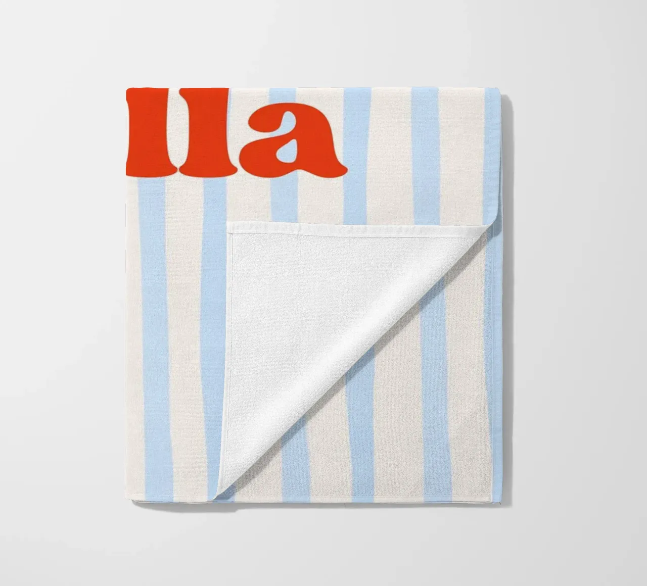 Ciao Bella telo mare da IamHomeStudio