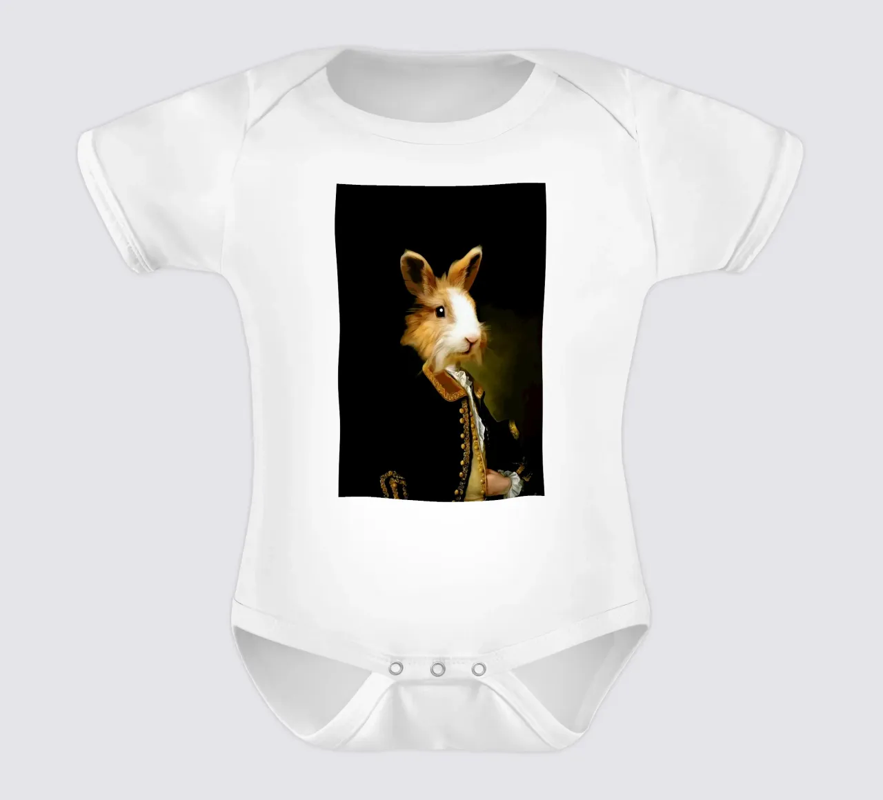 Ole short-sleeve baby romper by Tein Lucasson