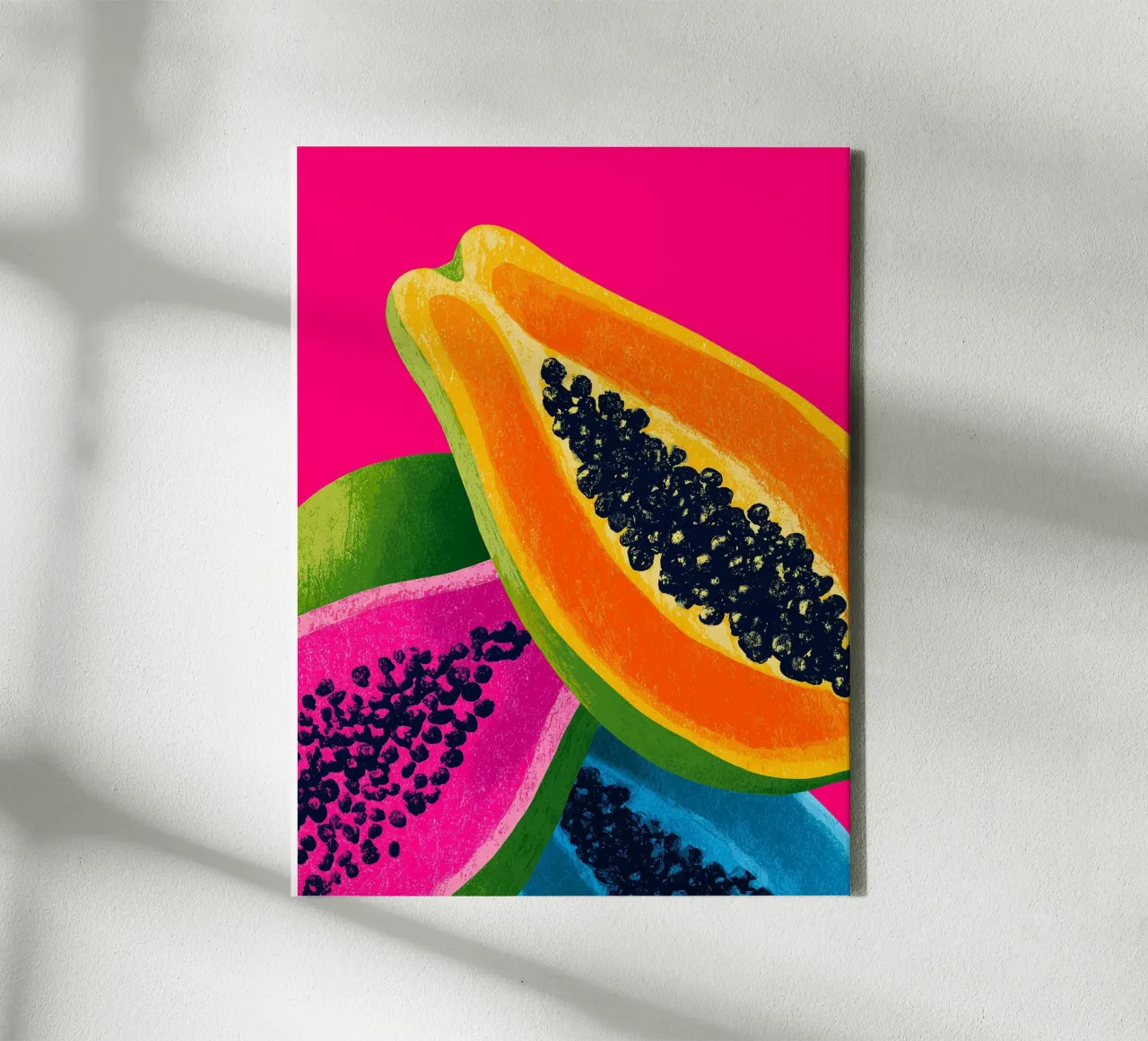Papayes pop art tela da Spice & Style