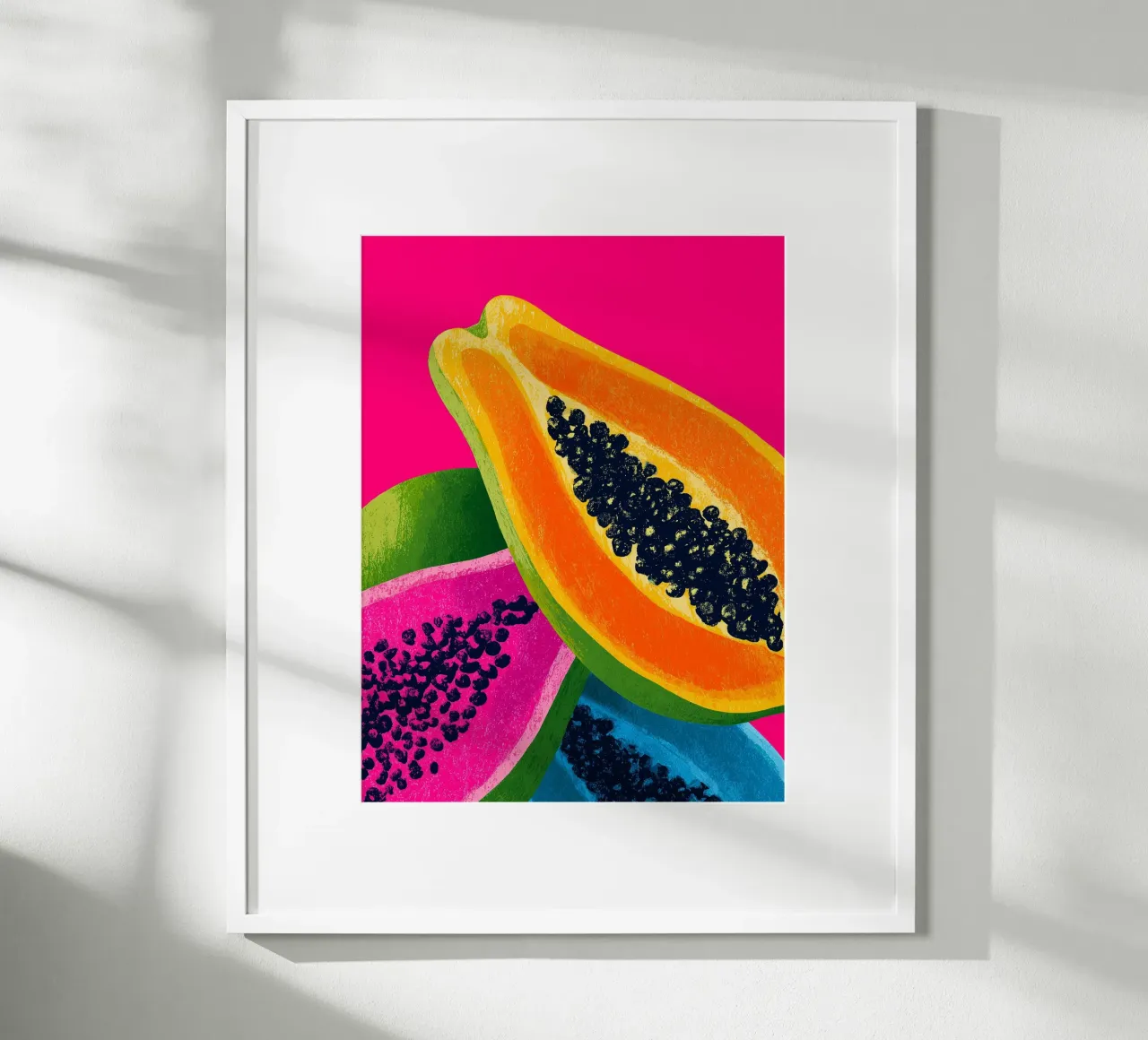 Papayes pop art poster da Spice & Style