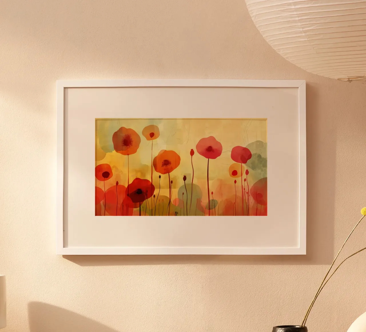 Arte da parete di Imagine poster con telaio in plastica da Imagine