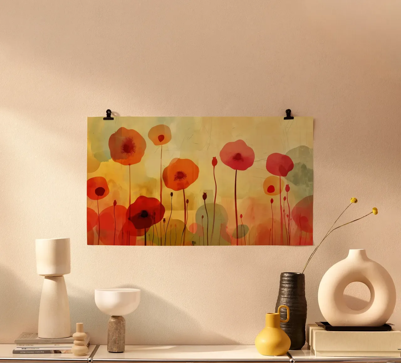 Arte da parete di Imagine poster con telaio in plastica da Imagine