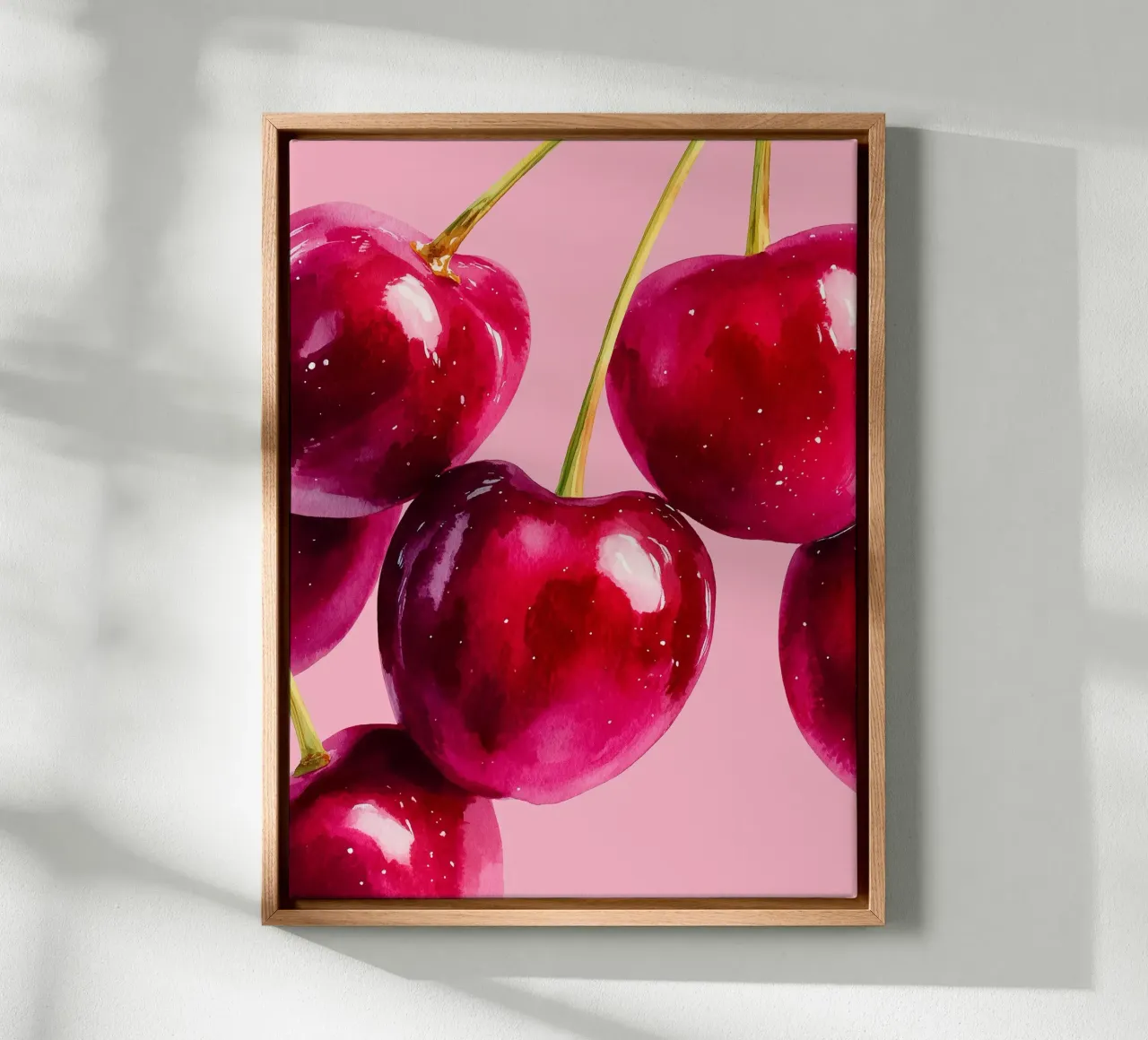 Ciliegie rosse succose tela da Spice & Style